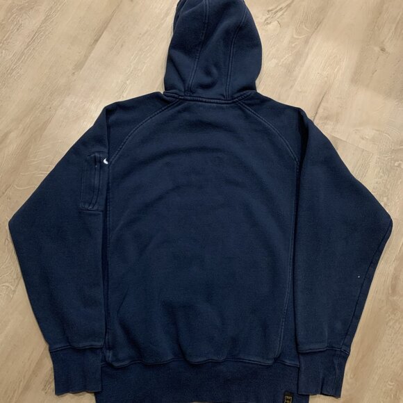 Vintage Y2K Nike Team USA US Soccer USMNT Hoodie Mens Medium Mini Swoosh Sleeve - Picture 6 of 8